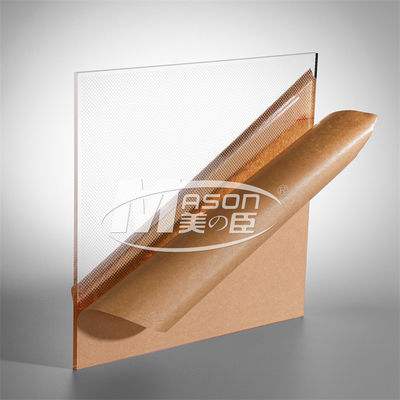 100% maagdelijke Materiële Duidelijke Acryl Plastic het Blad Acrylplaat van het Bladperspex