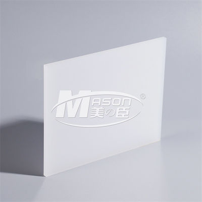 2mm Matte Frosted Opaque Color Acrylic Bladbadkamers