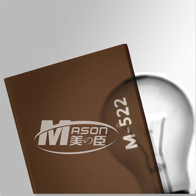 5mm 6mm Transparante Bladen 1220x2440mm van het Kleuren Acrylplexiglas