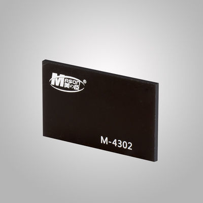 Zwarte kunststof tuinplaat Muur Acrylplaat 1220x2440mm 4*8FT