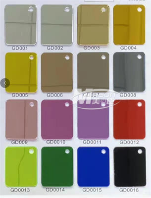 Glasgoud Acrylspiegelplaat Plexiglas Kleefspiegelplaten