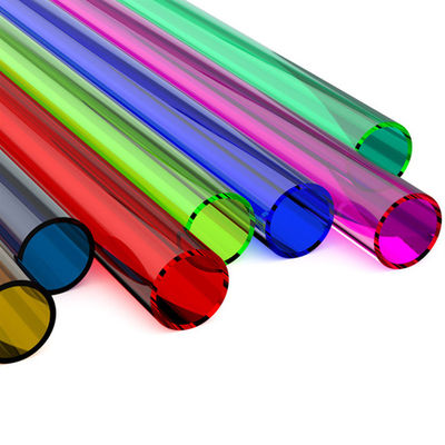 Hoog Mechanisch Sterkte en Starheids de Stavenplexiglas 2mm 2m van Kleuren Acrylbuizen