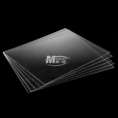 0.9mm 1mm 2mm Dikte Duidelijk Plastic Blad Petg voor het Verfraaien
