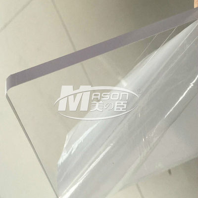 4x8 de Transparante 0.9mm Dunne PETG Plastic Bladen 1.29g/cm3 van voet