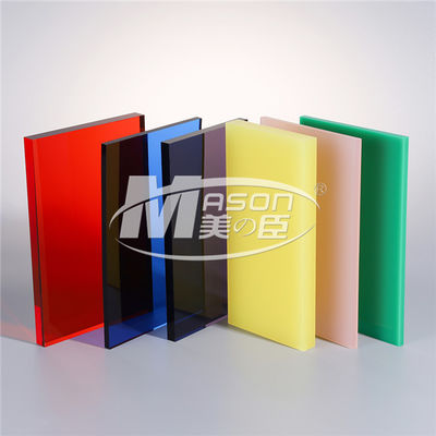 2.8mm het Ondoorzichtige Blauwe Materiaal van het de Kleuren Acrylblad MMA van het Perspexglas