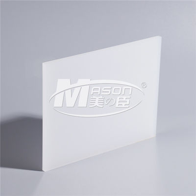 De transparante Voeten van Opal White Color Acrylic Sheet 4x8