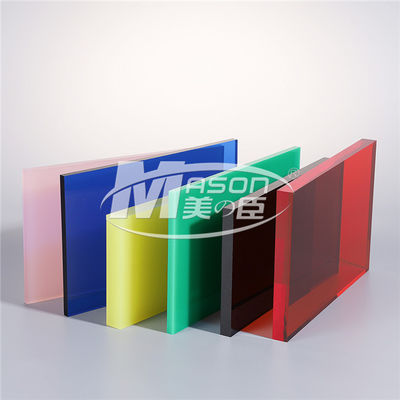 Polijst het rode Hoge Kleuren Acrylblad Plastic Bladen Acrylraad