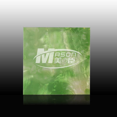 UV Bestand schittert Acrylblad 20mm Marmeren Effect Acrylblad