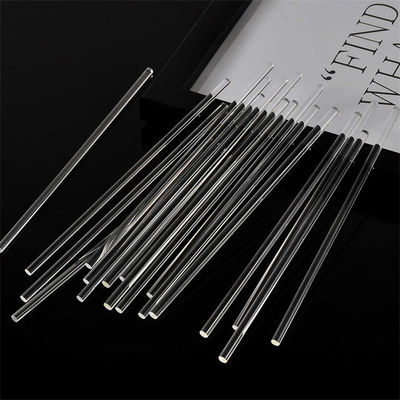 Diameter 4mm Lengte 15cm Acrylbuizenstaven drijft Transparante Ronde Acrylstaaf uit