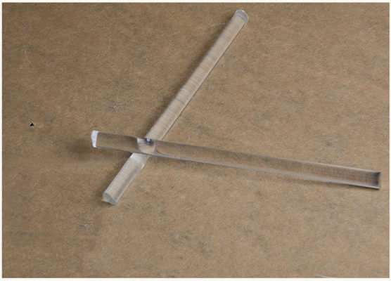 Diameter 4mm Lengte 15cm Acrylbuizenstaven drijft Transparante Ronde Acrylstaaf uit