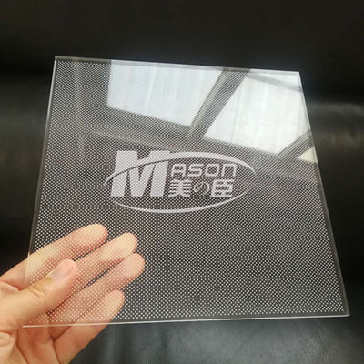 Acryl Lichte de Gidsplaat van laserdot plexiglass LGP met Hoge Lichte Output