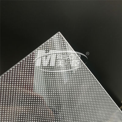 Laser die Gravure 2.0mm stippelen Acryl Lichte Gidsplaat voor Lichte Doos