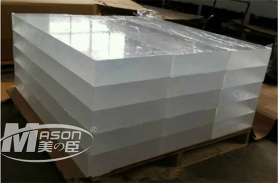 Op zwaar werk berekend Plastiek die 90mm Aquarium Acrylblad afdekken die Plastic Comités zwemmen