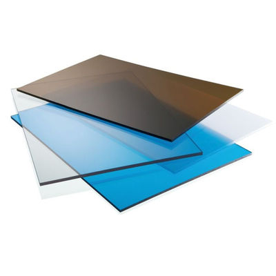 Vast lichaam 320mm 4x8 ontruimt de Bestand Raad van PC van het Polycarbonaatdakwerk voor Dak