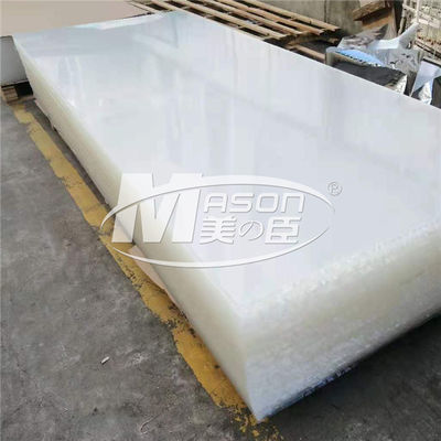 Kras Bestand Perspex 6mm 5H Verhard Gegoten Acrylblad Duidelijk met PE Film