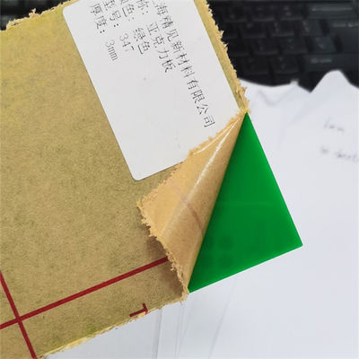 Groen Gegoten Acrylblad 1220x2440mm van de Plexiglaskleur 2.8mm Dikte