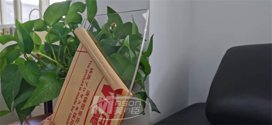 Giet Acrylplexiglas Plastic Bladen 1220x2440mm het Doorstaan Weerstand