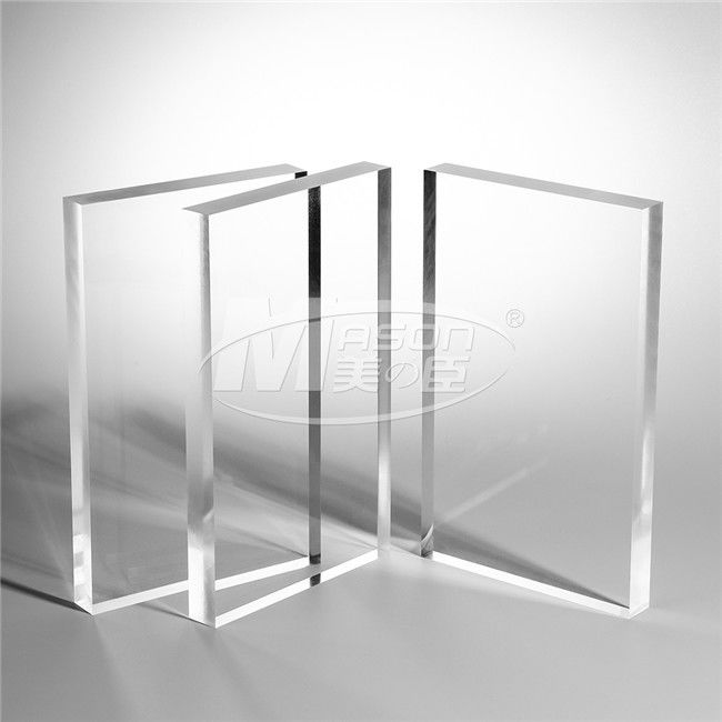 100% maagdelijke Materiële 3mm Transparante Plastic Plexiglasbladen