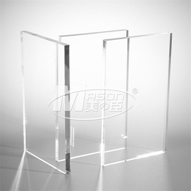 4mm 1220x2440mm Duidelijke Acrylblad Hoge Transparante Glanzend