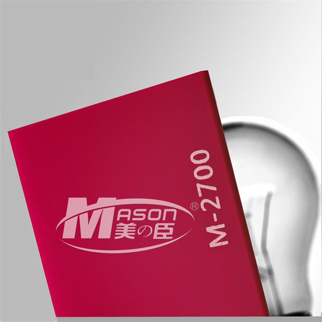 Perspex MMA 3mm 4mm 5mm Kleuren Acrylblad voor Laserknipsel