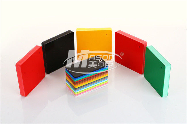 Hoog - de dichtheid kleurde het Blad van de het Schuimraad van pvc van 0.6g/Cm3 4x8ft 8mm 10mm 12mm 15mm