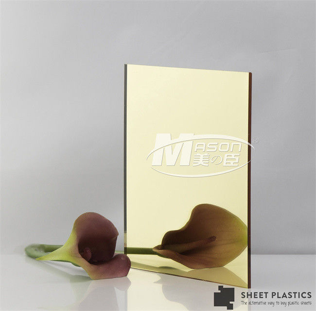 1mm tot 5mm Dikte Één het Acryl Plastic Blad van de Manierspiegel Flexibel voor Decoratie