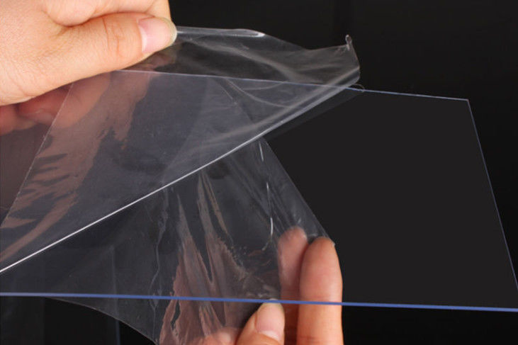 0.3mm 0.5mm Transparant Stijf het Blad4x8 Voet Plastic Blad van pvc