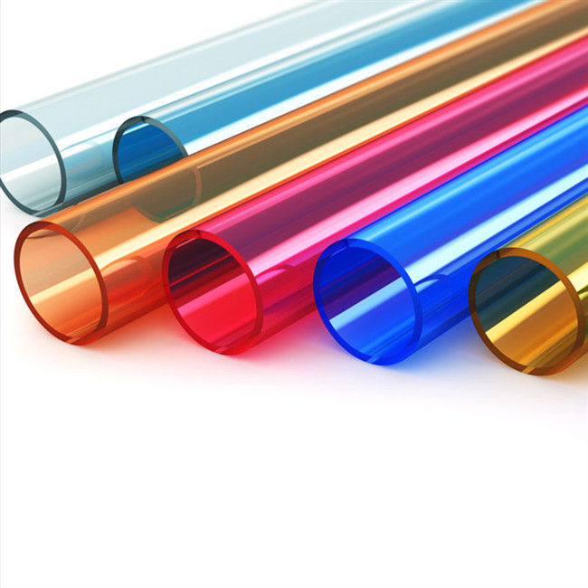 Hoog Mechanisch Sterkte en Starheids de Stavenplexiglas 2mm 2m van Kleuren Acrylbuizen