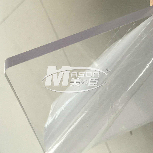 4x8 de Transparante 0.9mm Dunne PETG Plastic Bladen 1.29g/cm3 van voet