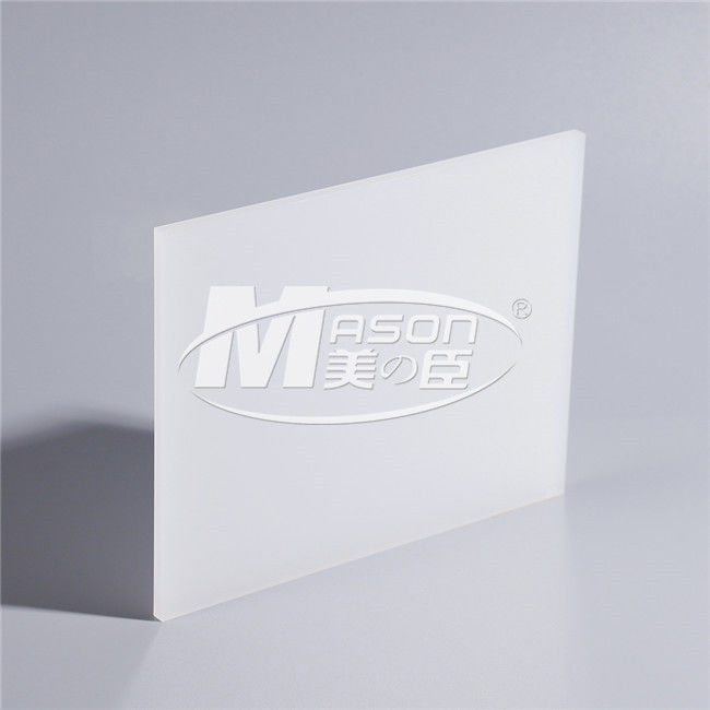 De transparante Voeten van Opal White Color Acrylic Sheet 4x8
