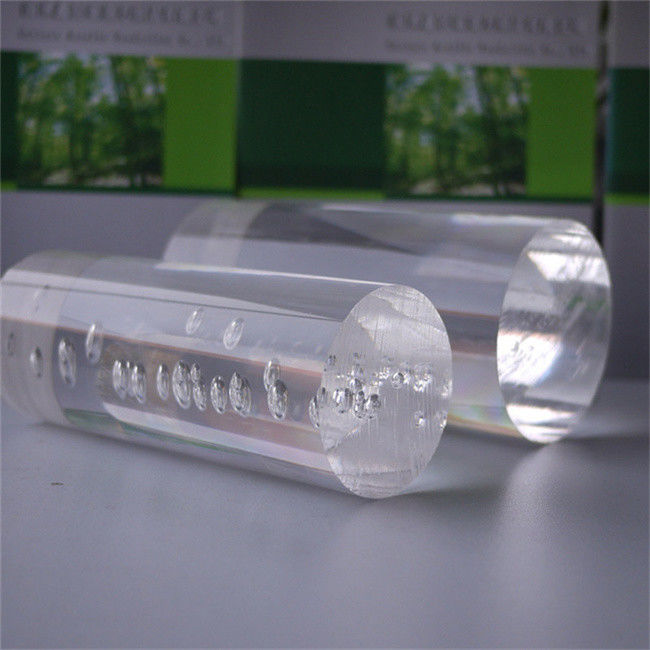 Diameter 4mm Lengte 15cm Acrylbuizenstaven drijft Transparante Ronde Acrylstaaf uit