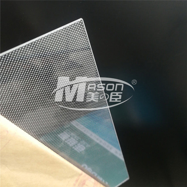 Laser die Gravure 2.0mm stippelen Acryl Lichte Gidsplaat voor Lichte Doos