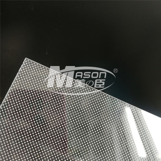 3mm 1220X2440mm Acryl Licht Gidscomité LGP PMMA Gebruik voor Verlichtingsteken