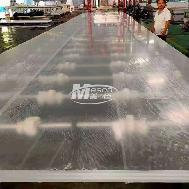 8850x3150mm 70mm Aquarium Acrylblad voor Decoratief Zwembad