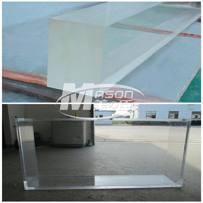 Harde Plastic Bladen 60mm Aquarium Acrylblad die Plastic Comités zwemmen