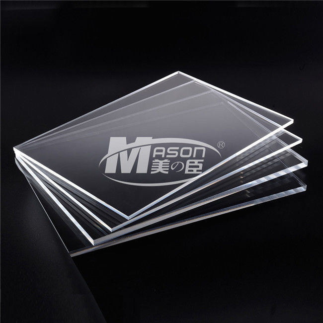 Metselaar 1/8“ dik 1220x2440mm Ambachtdocument Gemaskeerde Duidelijke Acryl Plastic Bladen
