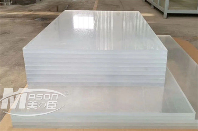 Op zwaar werk berekend Plastiek die 90mm Aquarium Acrylblad afdekken die Plastic Comités zwemmen