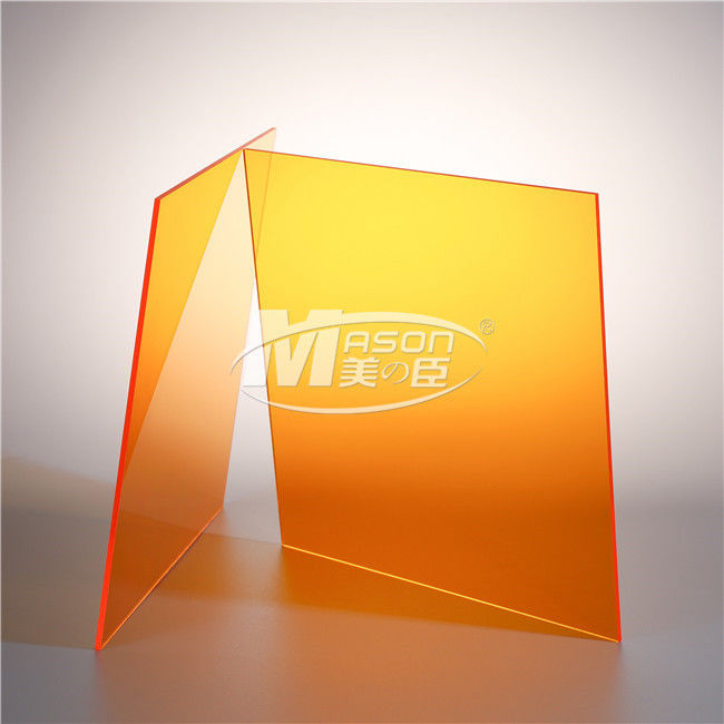 De dubbele Laag bedde Decoratief 2mm Gekleurd Acryl het Neonplastiek in van het Bladesd Lood