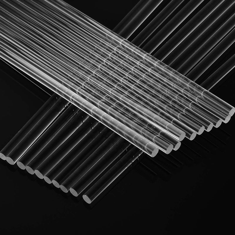 120mm de Duidelijke Transparante Acrylstaven van Gordijnrod exruded clear acrylic bar