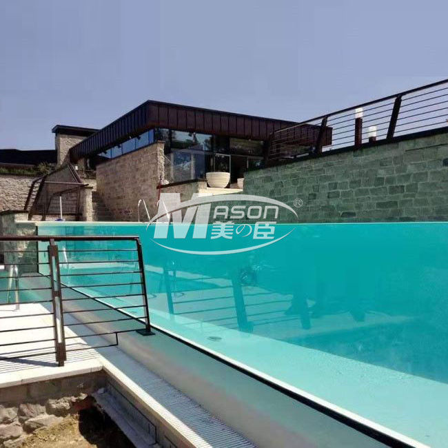 Transparant 80mm Dik Acrylblad voor het Aquarium Zwembad van de Vissentank