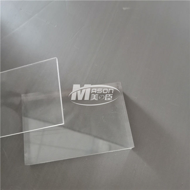 6mm 1220x2440 krassen het Bestand Acryl Duidelijke Acryl Plastic Blad van het Perspexplexiglas