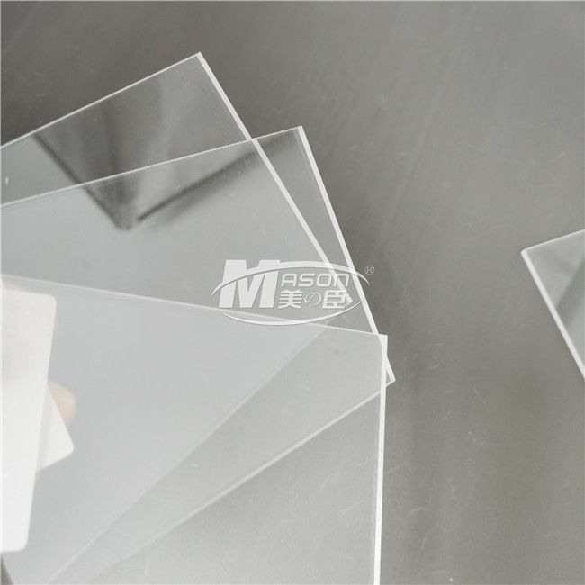 6mm Antikras Vuurvaste Duidelijke Vlam - Blad van het vertragers het Acrylglas